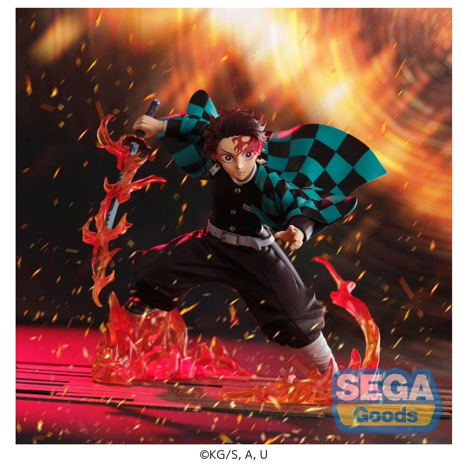 Demon Slayer: Kimetsu no Yaiba FIGURIZMa PVC Figura Tanjiro Kamado Transparent World 18 cm fotografija izdelka