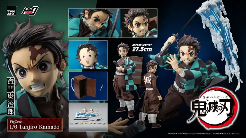 Demon Slayer Kimetsu no Yaiba FigZero akcijska figura 1/6 Tanjiro Kamado 27 cm fotografija izdelka