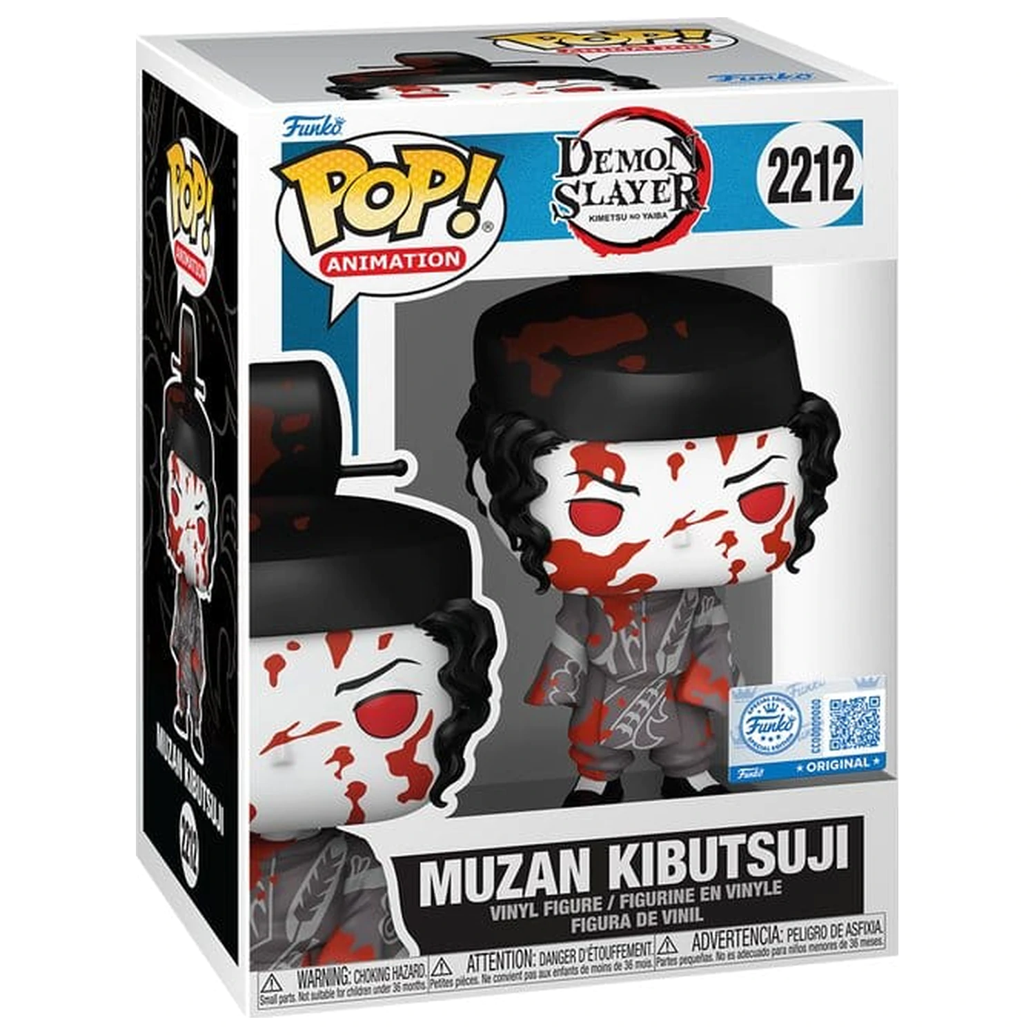 Demon Slayer: Kimetsu no Yaiba Funko POP! Animacijska vinilna figura Muzan 9 cm fotografija izdelka