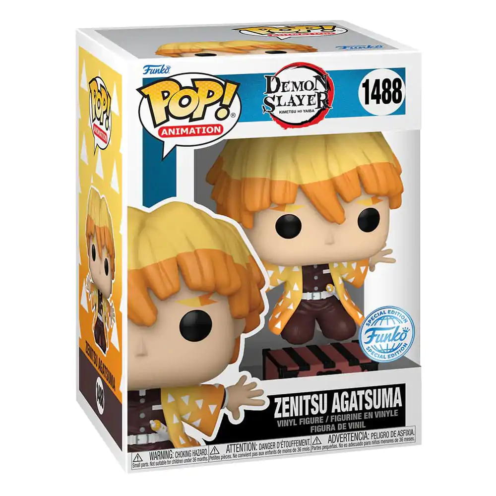 Demon Slayer: Kimetsu no Yaiba Funko POP! Animation Vinil Figura Zenitsu Agatsuma Special Edition 9 cm fotografija izdelka