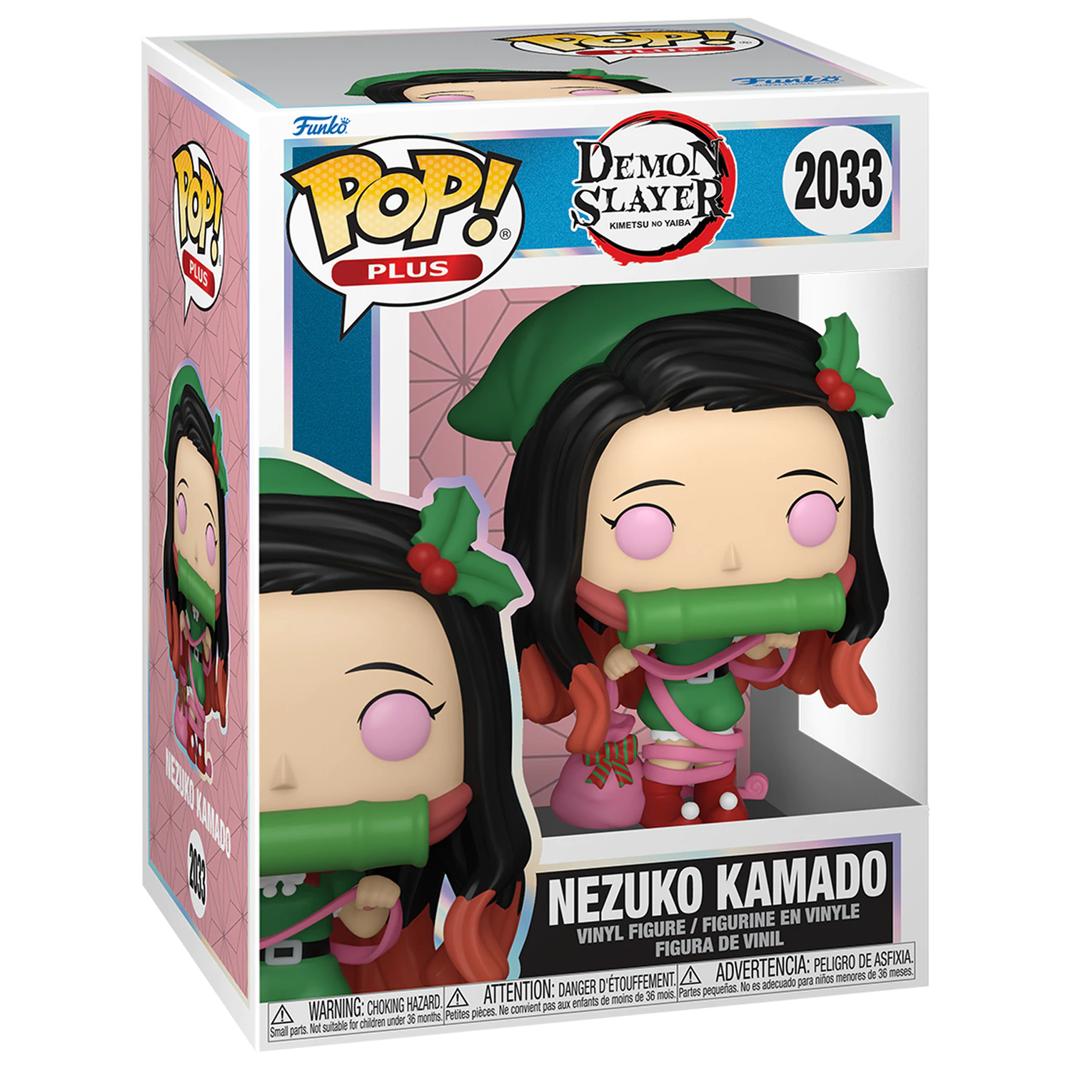 Demon Slayer: Kimetsu no Yaiba Funko POP! Plus Animation Vinilne figure Nezuko (Holi) 9 cm fotografija izdelka