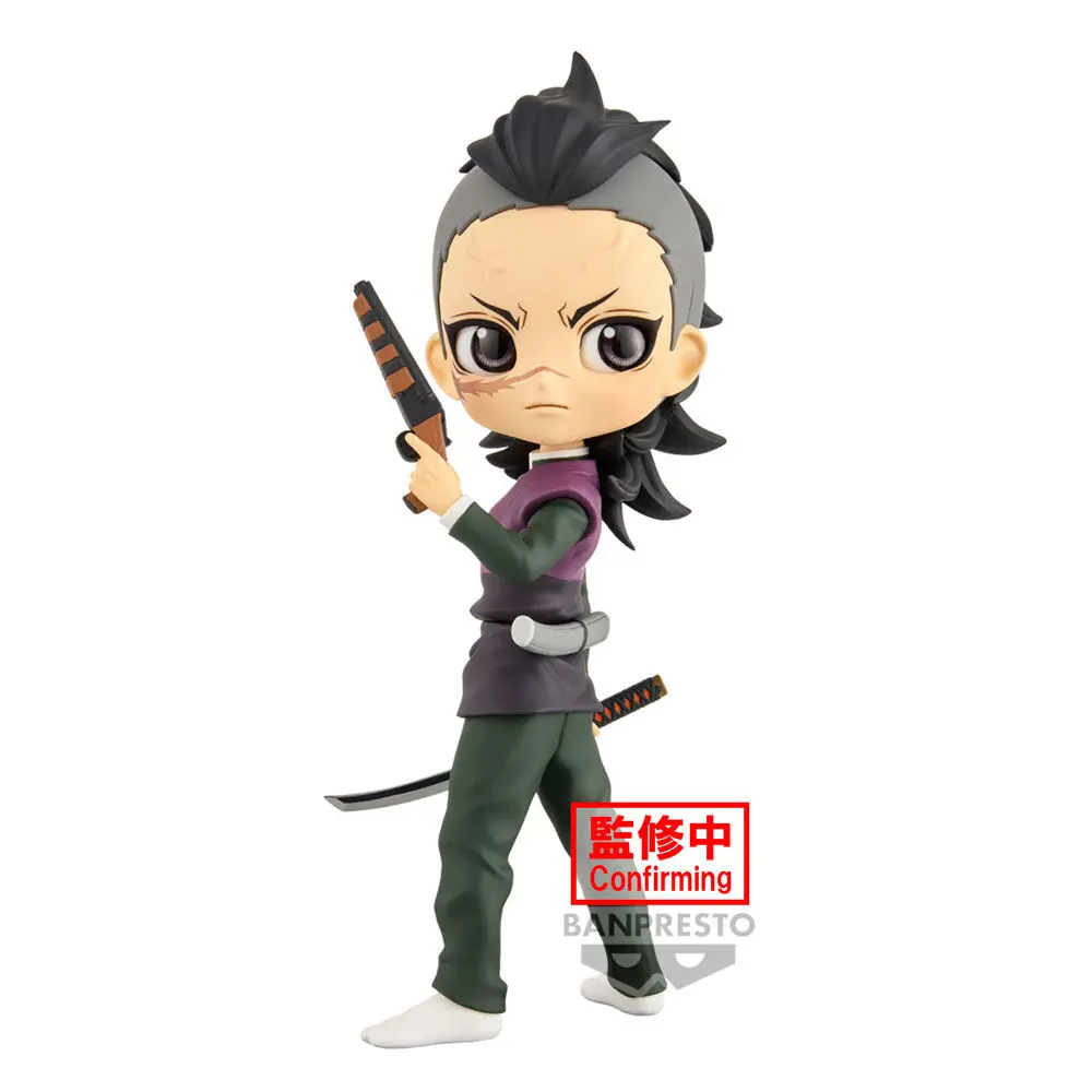 Demon Slayer Kimetsu no Yaiba Genya Shinazugawa Q posket figura 14 cm fotografija izdelka