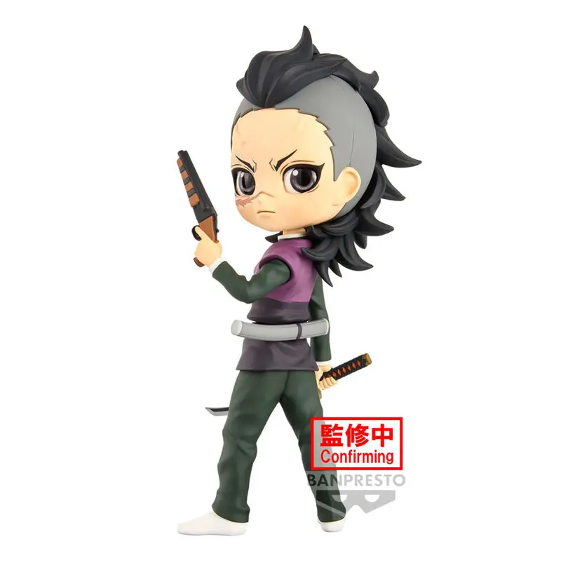 Demon Slayer Kimetsu no Yaiba Genya Shinazugawa Q posket figura 14 cm fotografija izdelka