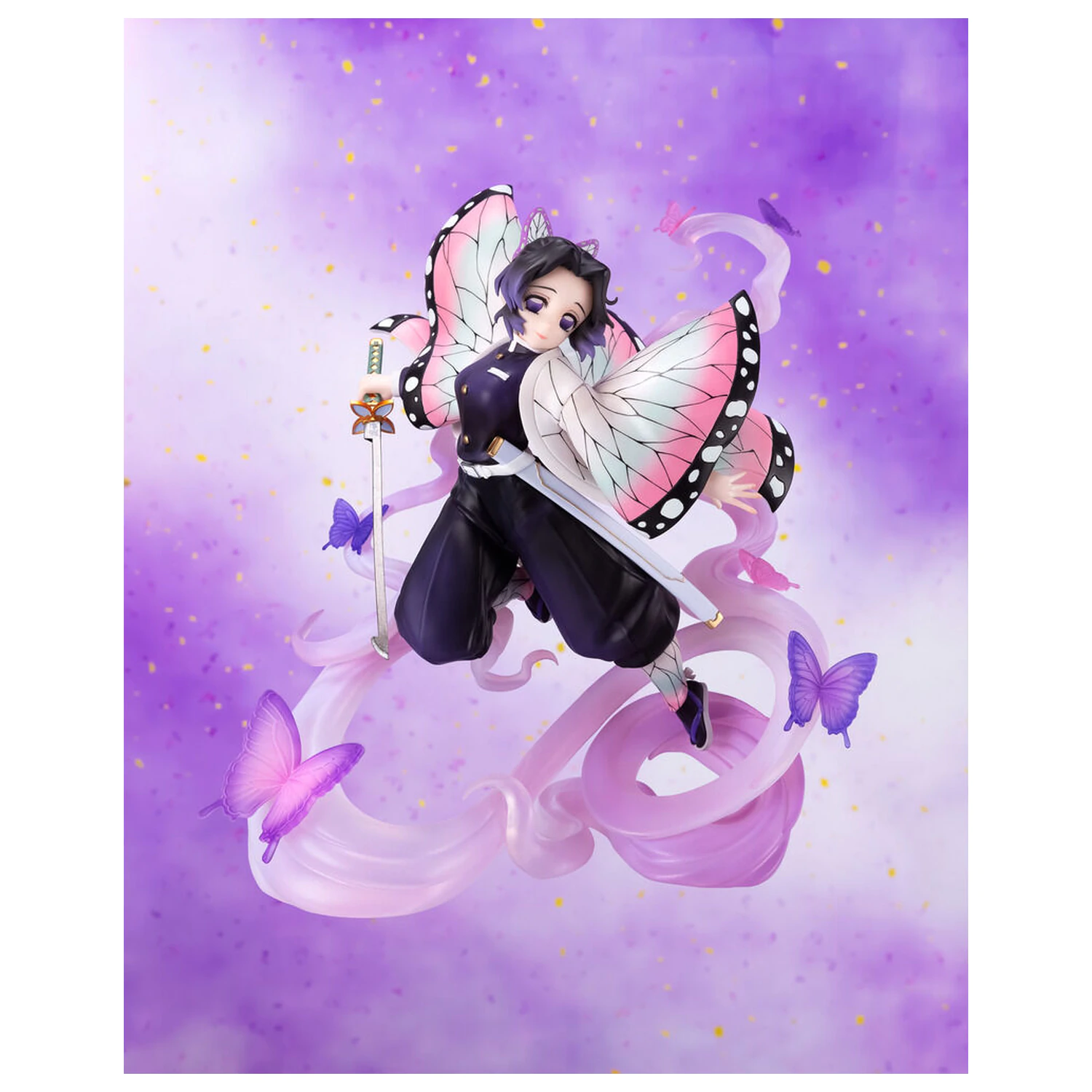 Demon Slayer Kimetsu No Yaiba Kocho Shinobu Insect Breathing S.H. Figurarts figura 17cm fotografija izdelka