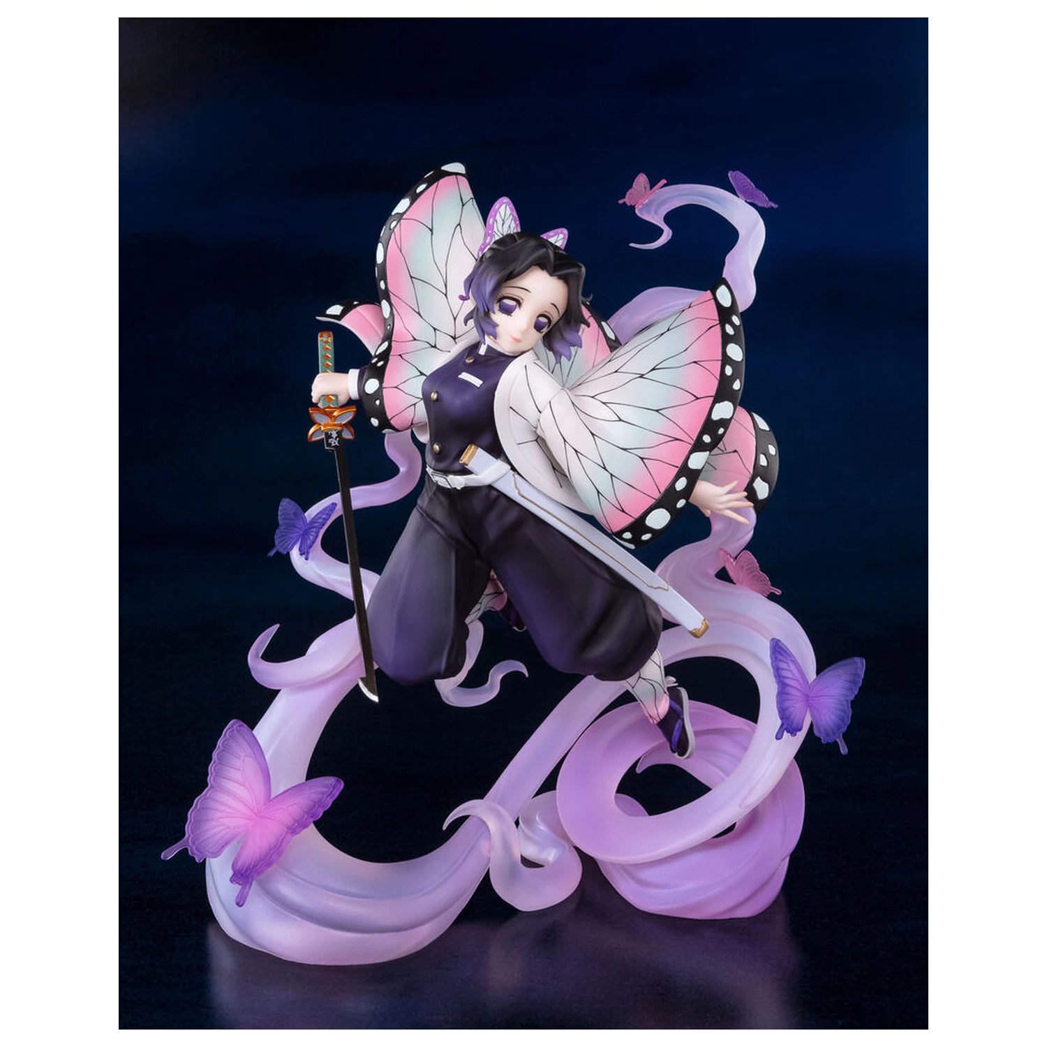 Demon Slayer Kimetsu No Yaiba Kocho Shinobu Insect Breathing S.H. Figurarts figura 17cm fotografija izdelka