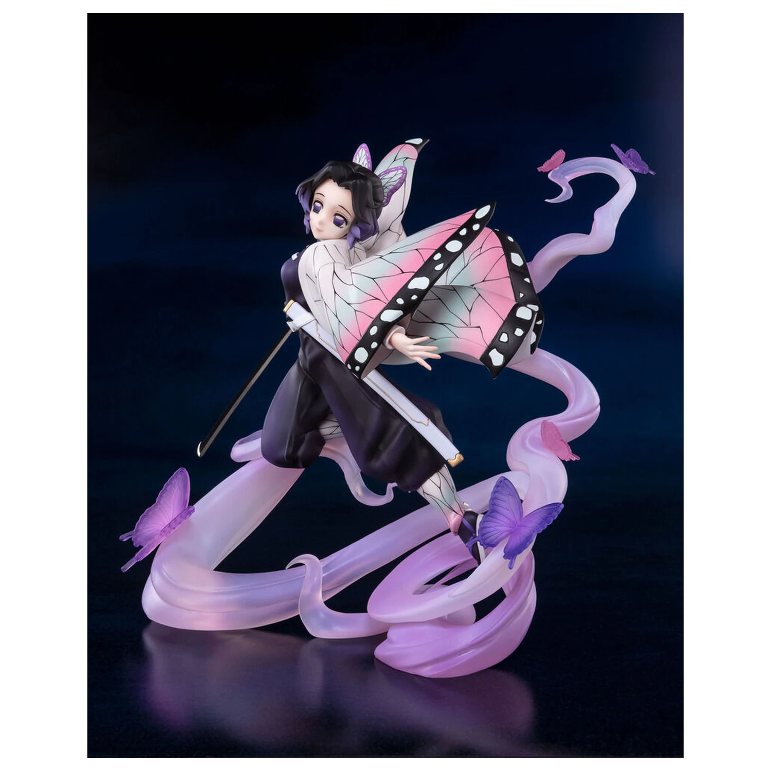 Demon Slayer Kimetsu No Yaiba Kocho Shinobu Insect Breathing S.H. Figurarts figura 17cm fotografija izdelka
