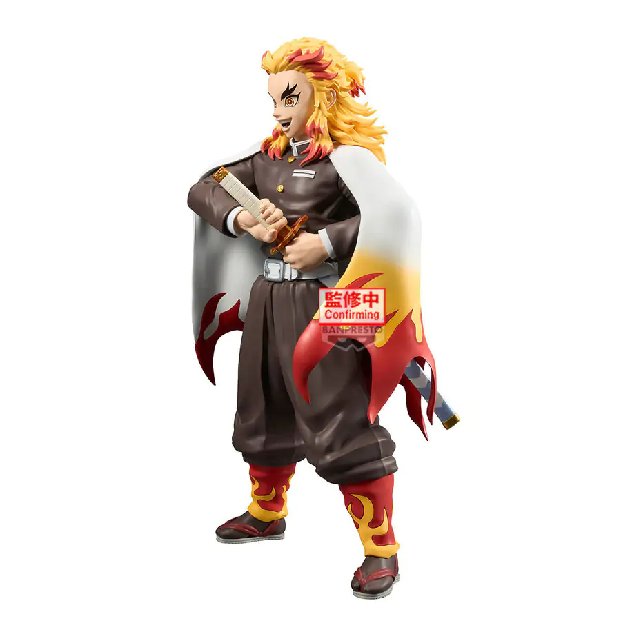 Demon Slayer Kimetsu no Yaiba Kyojuro Rengoku Grandista figura 24 cm fotografija izdelka