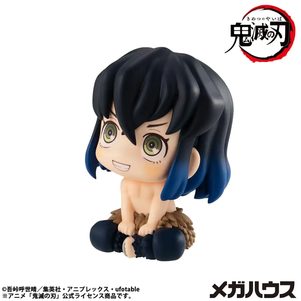 Demon Slayer Kimetsu no Yaiba Look Up PVC kip Hashibira Inosuke 10 cm fotografija izdelka