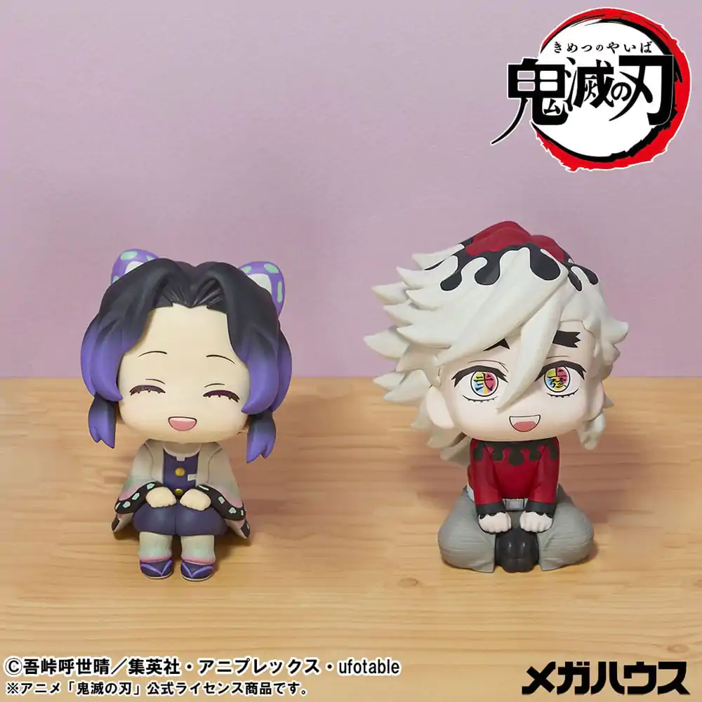 Demon Slayer: Kimetsu no Yaiba Look Up PVC kip Shinobu Kocho Smile Ver. & Douma 11 cm (z darilom) fotografija izdelka