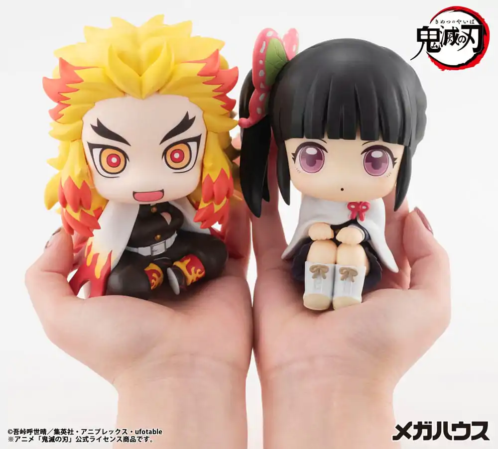 Demon Slayer Kimetsu no Yaiba Look Up PVC Kip Rengoku Kyojuro 11 cm fotografija izdelka