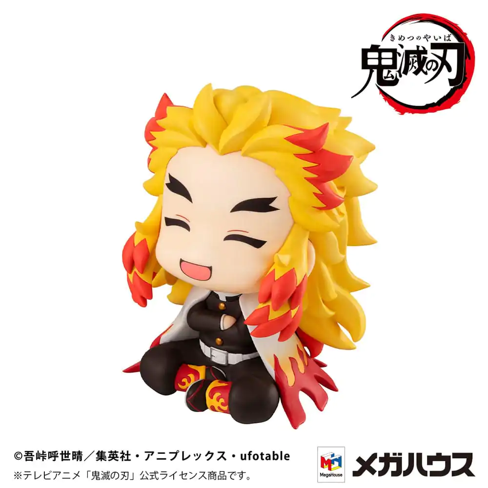 Demon Slayer: Kimetsu no Yaiba Look Up PVC Kip Rengoku Kyoujurou Smile Ver. 11 cm (z darilom) fotografija izdelka