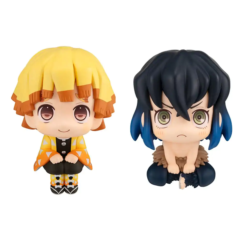 Demon Slayer: Kimetsu no Yaiba Look Up PVC Kip Zenitsu Agatsuma Smile Ver. & Inosuke Hashibira Bossy Ver. 11 cm (z darilom) fotografija izdelka