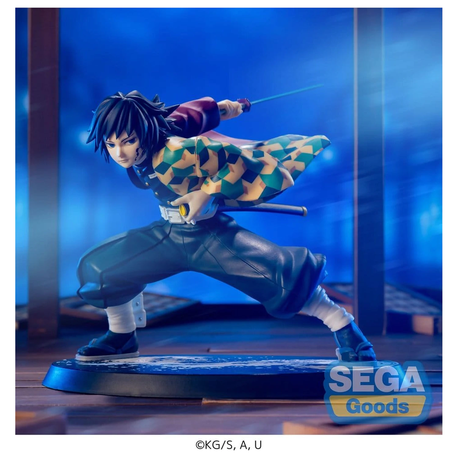 Demon Slayer: Kimetsu no Yaiba Luminasta PVC figura Giyu Tomioka Awakening 15 cm fotografija izdelka