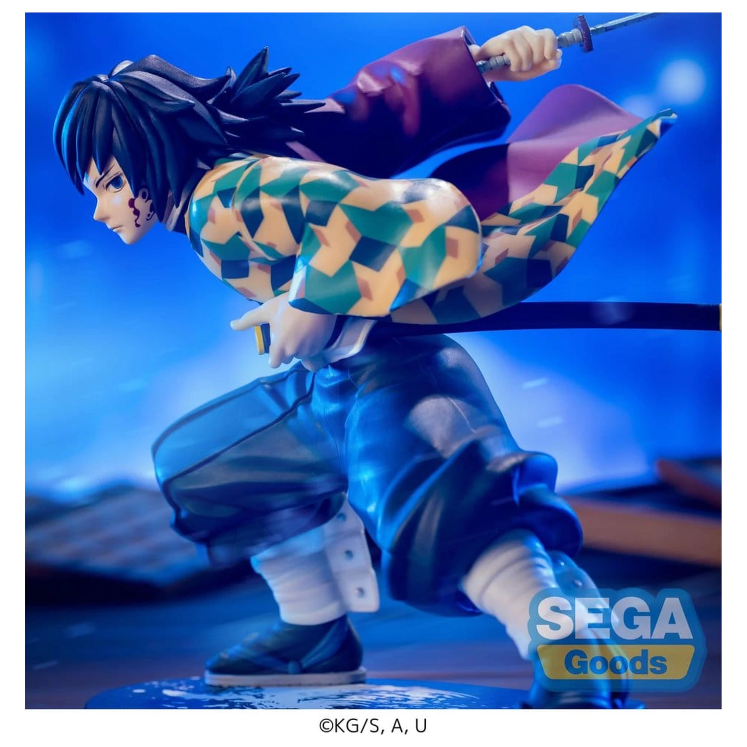 Demon Slayer: Kimetsu no Yaiba Luminasta PVC figura Giyu Tomioka Awakening 15 cm fotografija izdelka