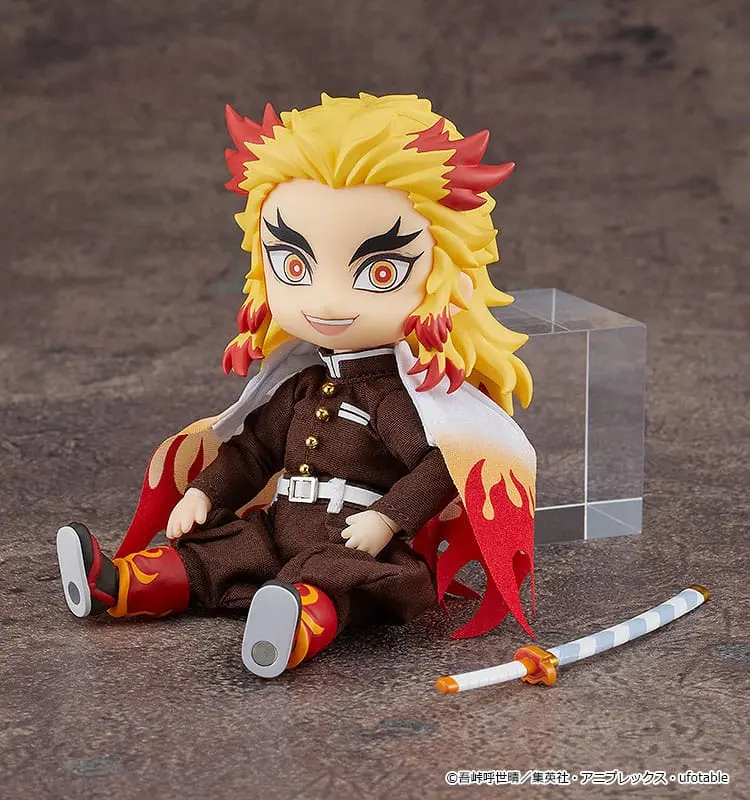 Demon Slayer: Kimetsu no Yaiba Nendoroid Doll Figura Kyojuro Rengoku 14 cm fotografija izdelka