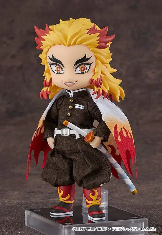 Demon Slayer: Kimetsu no Yaiba Nendoroid Doll Figura Kyojuro Rengoku 14 cm fotografija izdelka