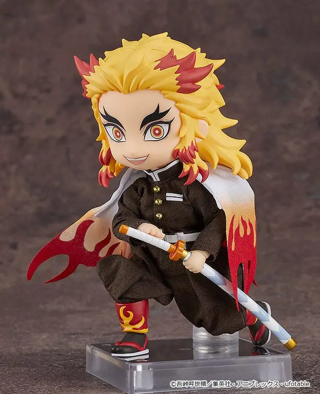 Demon Slayer: Kimetsu no Yaiba Nendoroid Doll Figura Kyojuro Rengoku 14 cm fotografija izdelka