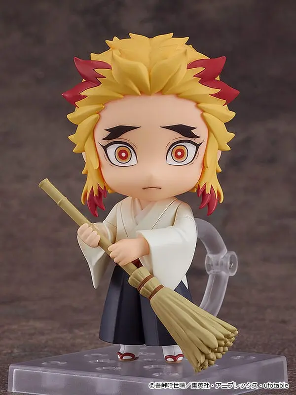 Demon Slayer: Kimetsu no Yaiba Nendoroid Figurica Senjuro Rengoku 10 cm fotografija izdelka