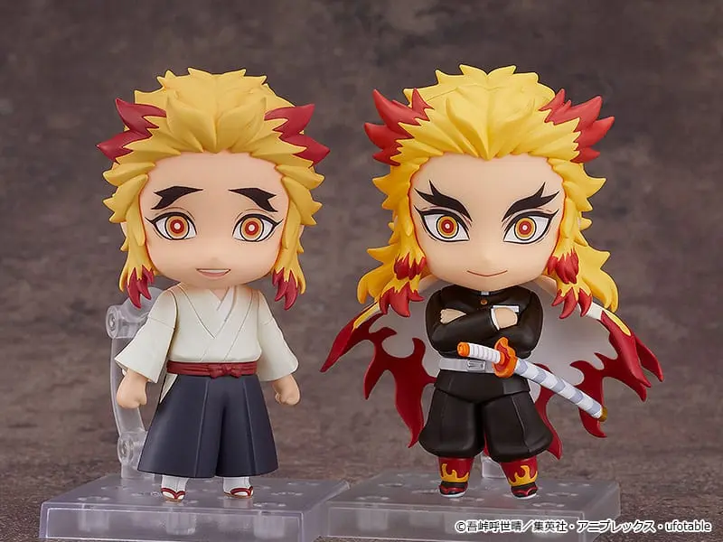 Demon Slayer: Kimetsu no Yaiba Nendoroid Figurica Senjuro Rengoku 10 cm fotografija izdelka