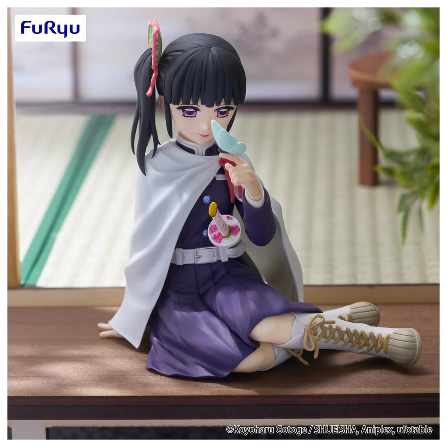 Demon Slayer: Kimetsu no Yaiba zamašek za rezance PVC figura Tsuyuri Kanao 8 cm fotografija izdelka