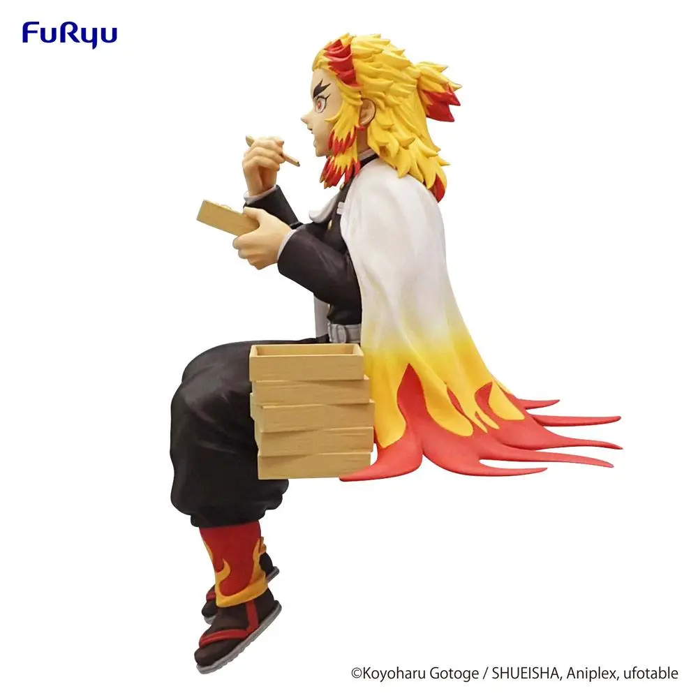 Demon Slayer: Kimetsu no Yaiba Noodle Stopper PVC kip Rengoku Kyojuro 14 cm fotografija izdelka