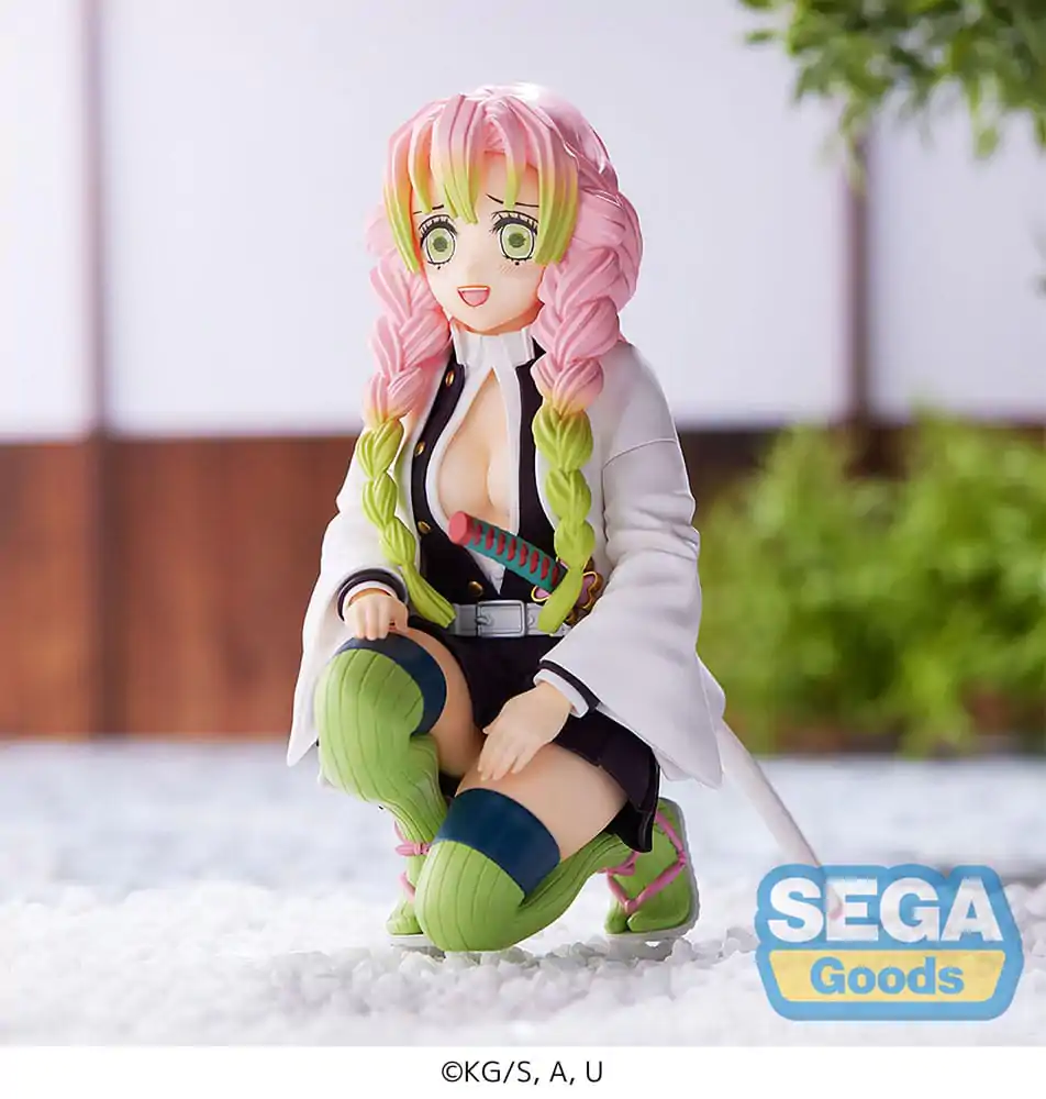 Demon Slayer: Kimetsu no Yaiba PM Perching PVC Kip Mitsuri Kanroji Hashira Meeting (ponovitev) 11 cm fotografija izdelka