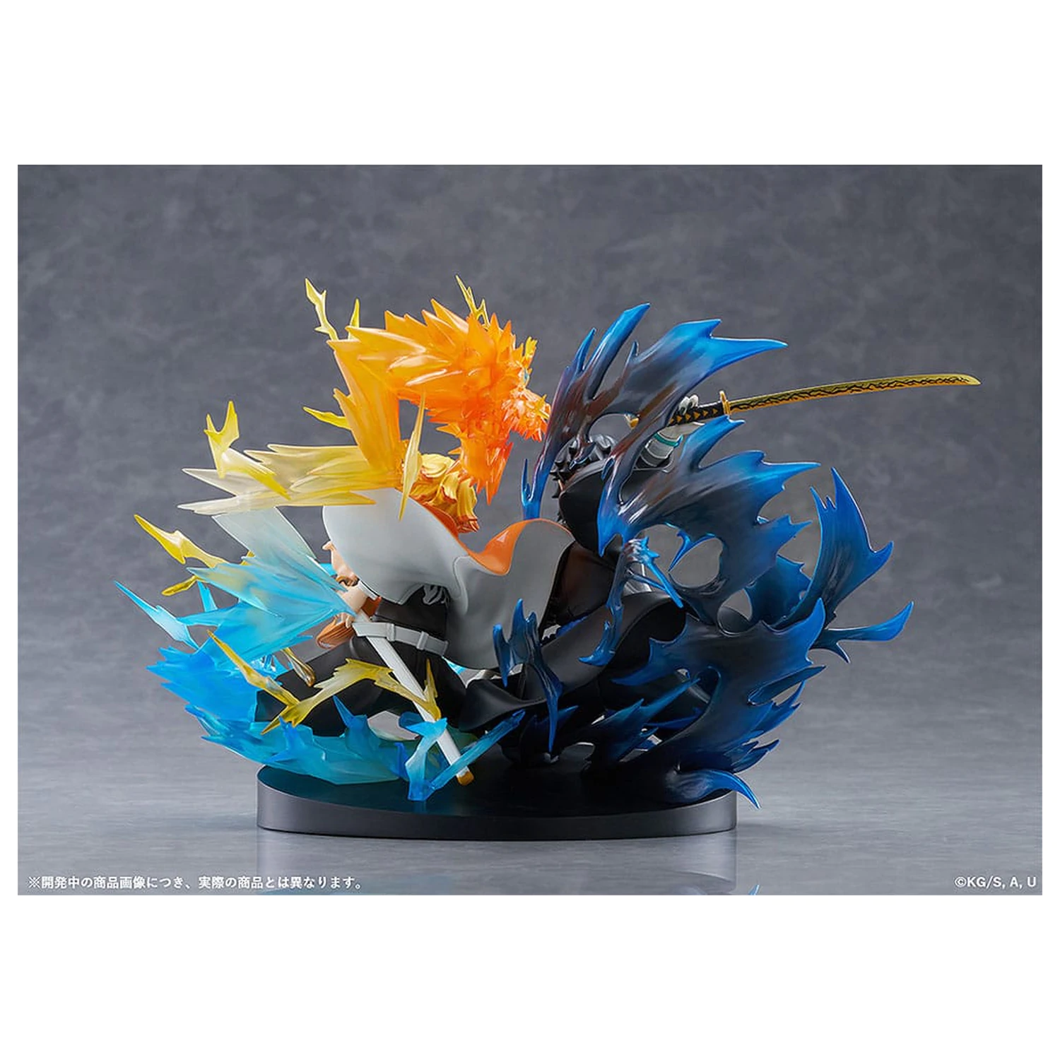 Demon Slayer: Kimetsu no Yaiba PVC Kip Zenitsu Agatsuma & Kaigaku 15 cm fotografija izdelka