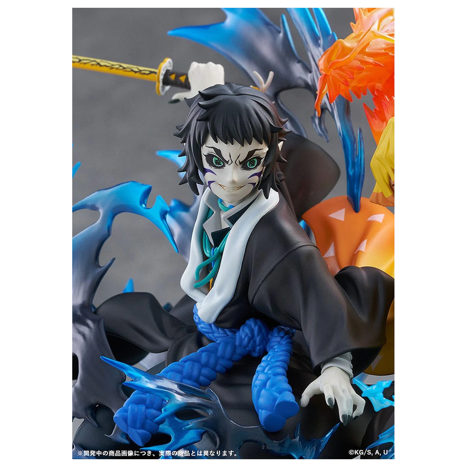 Demon Slayer: Kimetsu no Yaiba PVC Kip Zenitsu Agatsuma & Kaigaku 15 cm fotografija izdelka