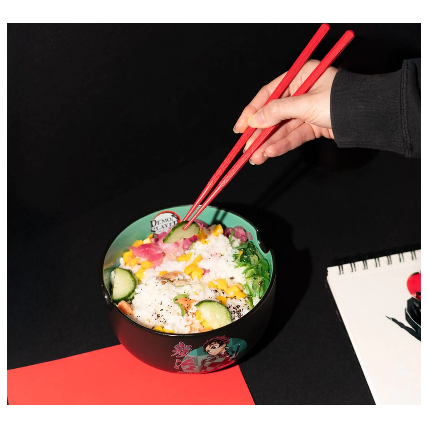 Demon Slayer Kimetsu no Yaiba skleda za ramen fotografija izdelka