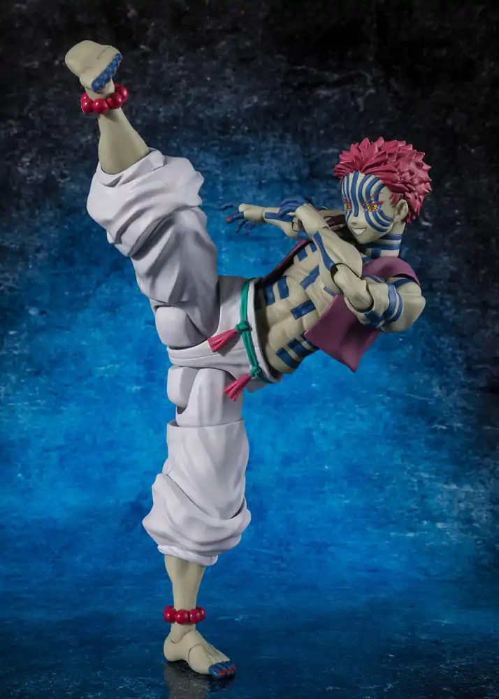 Demon Slayer: Kimetsu no Yaiba S.H.Figuarts akcijska figura Akaza 15 cm fotografija izdelka