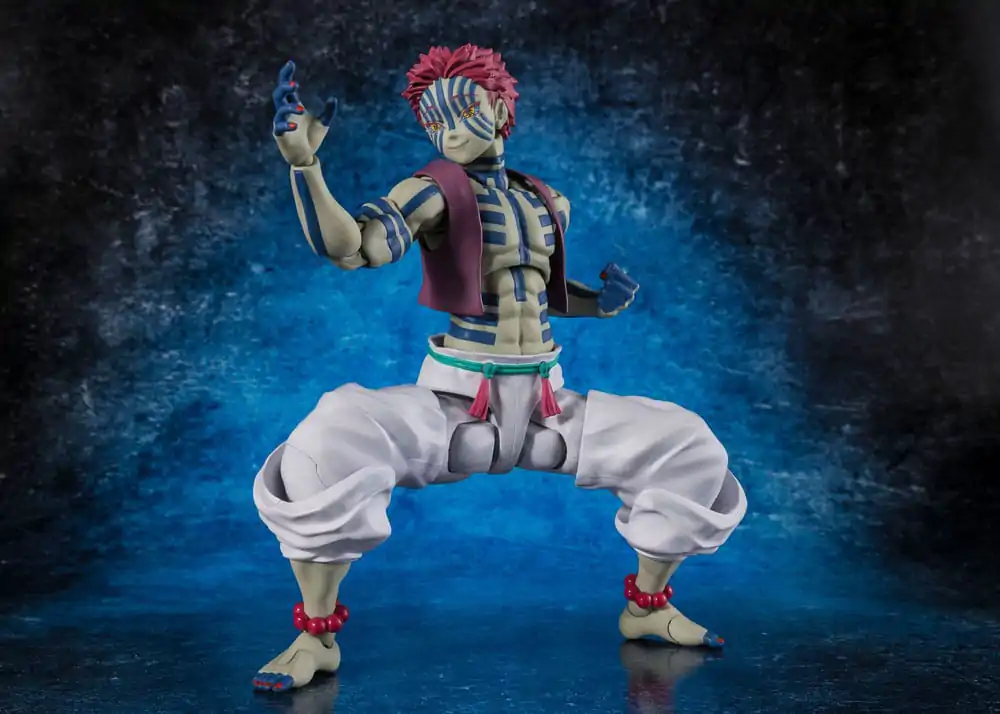 Demon Slayer: Kimetsu no Yaiba S.H.Figuarts akcijska figura Akaza 15 cm fotografija izdelka