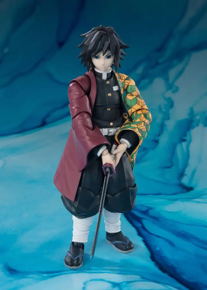 Demon Slayer: Kimetsu no Yaiba S.H. Figuarts Akcijska figura Giyu Tomioka 15 cm fotografija izdelka