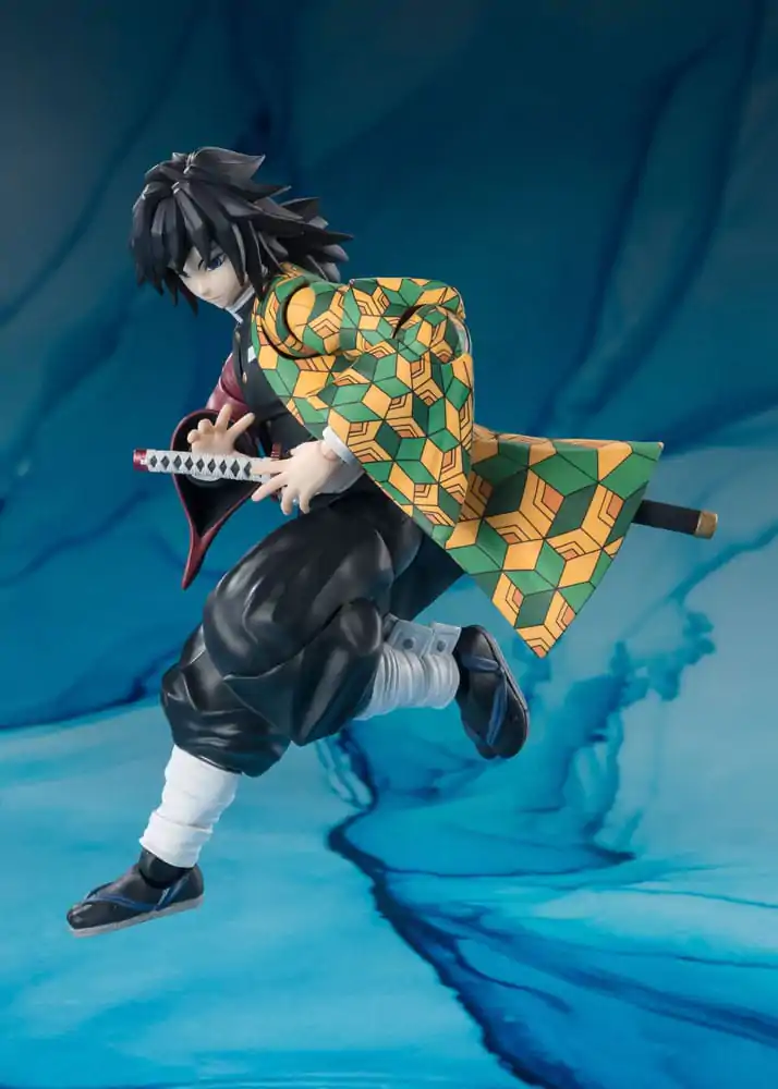 Demon Slayer: Kimetsu no Yaiba S.H. Figuarts Akcijska figura Giyu Tomioka 15 cm fotografija izdelka