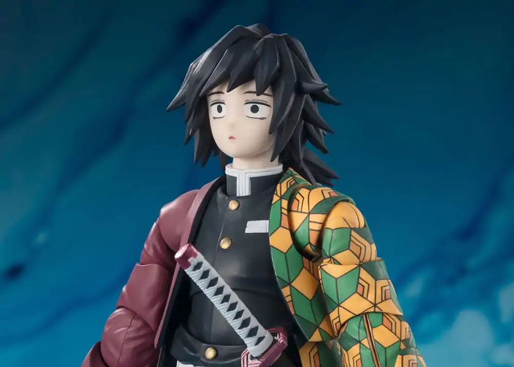 Demon Slayer: Kimetsu no Yaiba S.H. Figuarts Akcijska figura Giyu Tomioka 15 cm fotografija izdelka