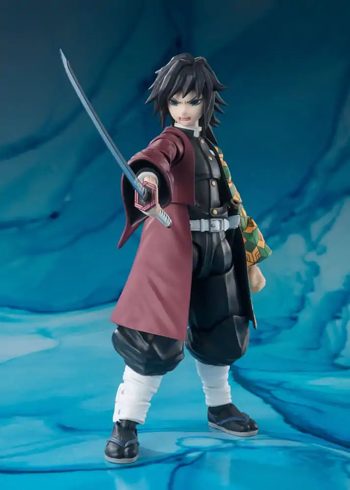 Demon Slayer: Kimetsu no Yaiba S.H. Figuarts Akcijska figura Giyu Tomioka 15 cm fotografija izdelka