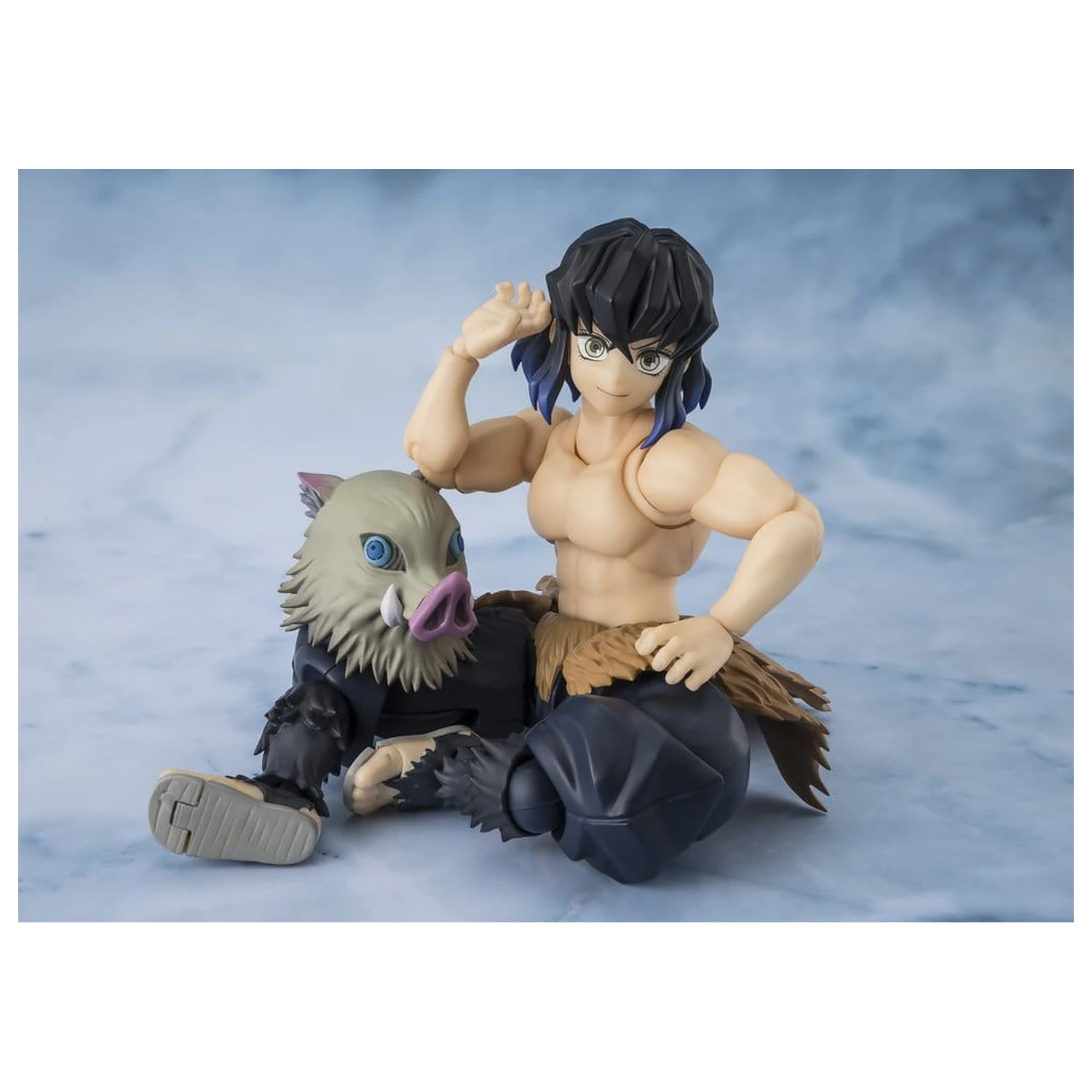 Demon Slayer: Kimetsu no Yaiba S.H. Figuarts akcijska figura Inosuke Hashibira 14 cm fotografija izdelka