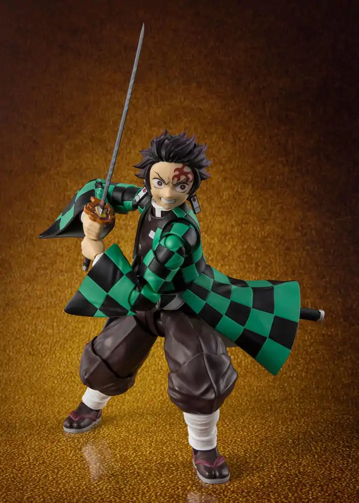 Demon Slayer: Kimetsu no Yaiba S.H.Figuarts Akcijska figura Tanjiro Kamado The Final Battle in the Infinity Castle 14 cm fotografija izdelka