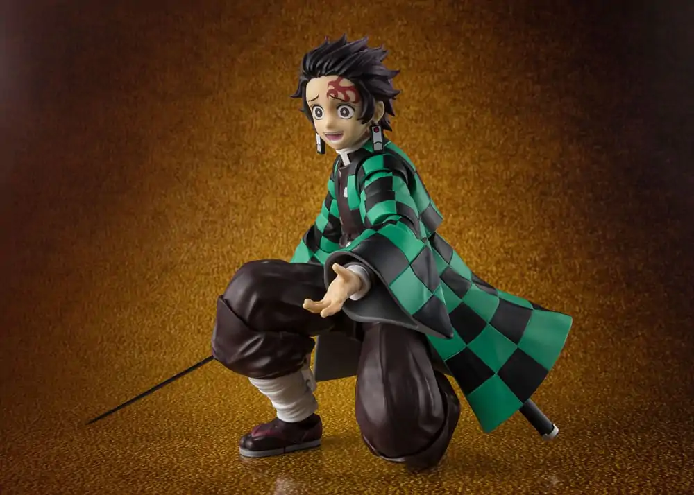 Demon Slayer: Kimetsu no Yaiba S.H.Figuarts Akcijska figura Tanjiro Kamado The Final Battle in the Infinity Castle 14 cm fotografija izdelka