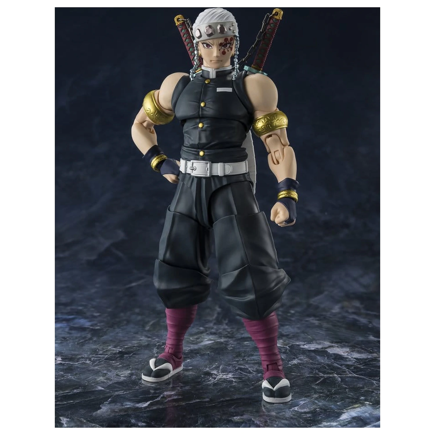 Demon Slayer: Kimetsu no Yaiba S.H.Figuarts akcijska figura Uzui Tengen 17 cm fotografija izdelka