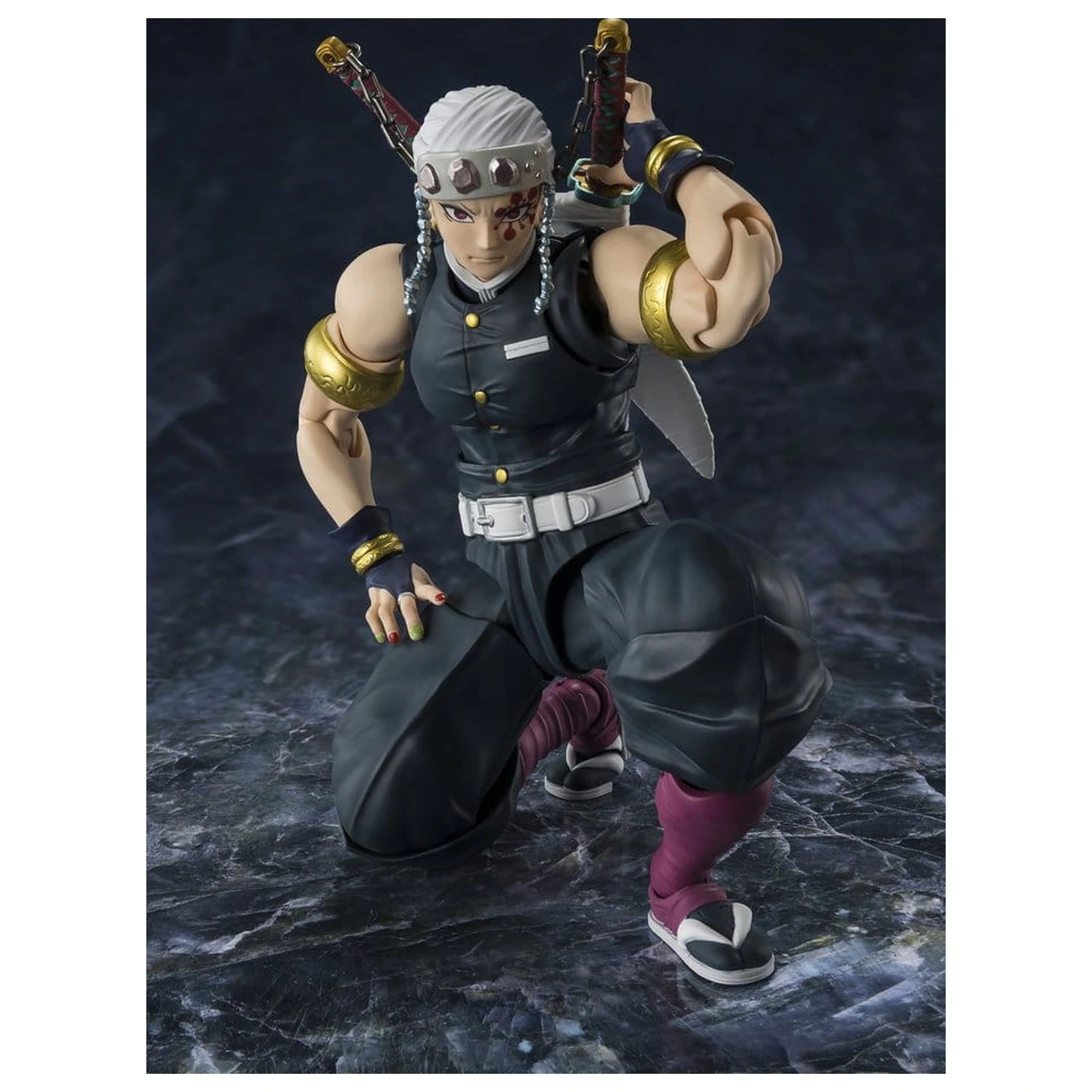 Demon Slayer: Kimetsu no Yaiba S.H.Figuarts akcijska figura Uzui Tengen 17 cm fotografija izdelka
