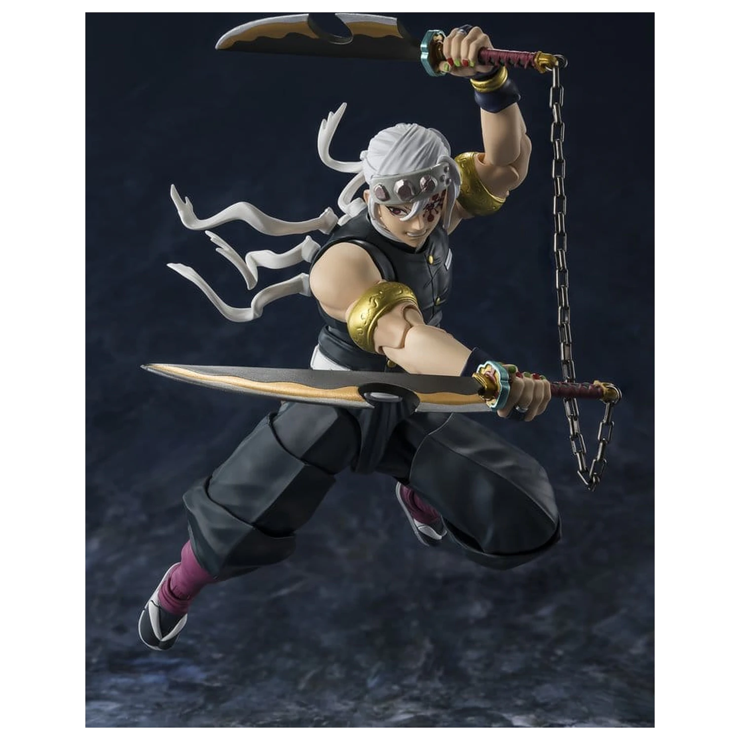 Demon Slayer: Kimetsu no Yaiba S.H.Figuarts akcijska figura Uzui Tengen 17 cm fotografija izdelka