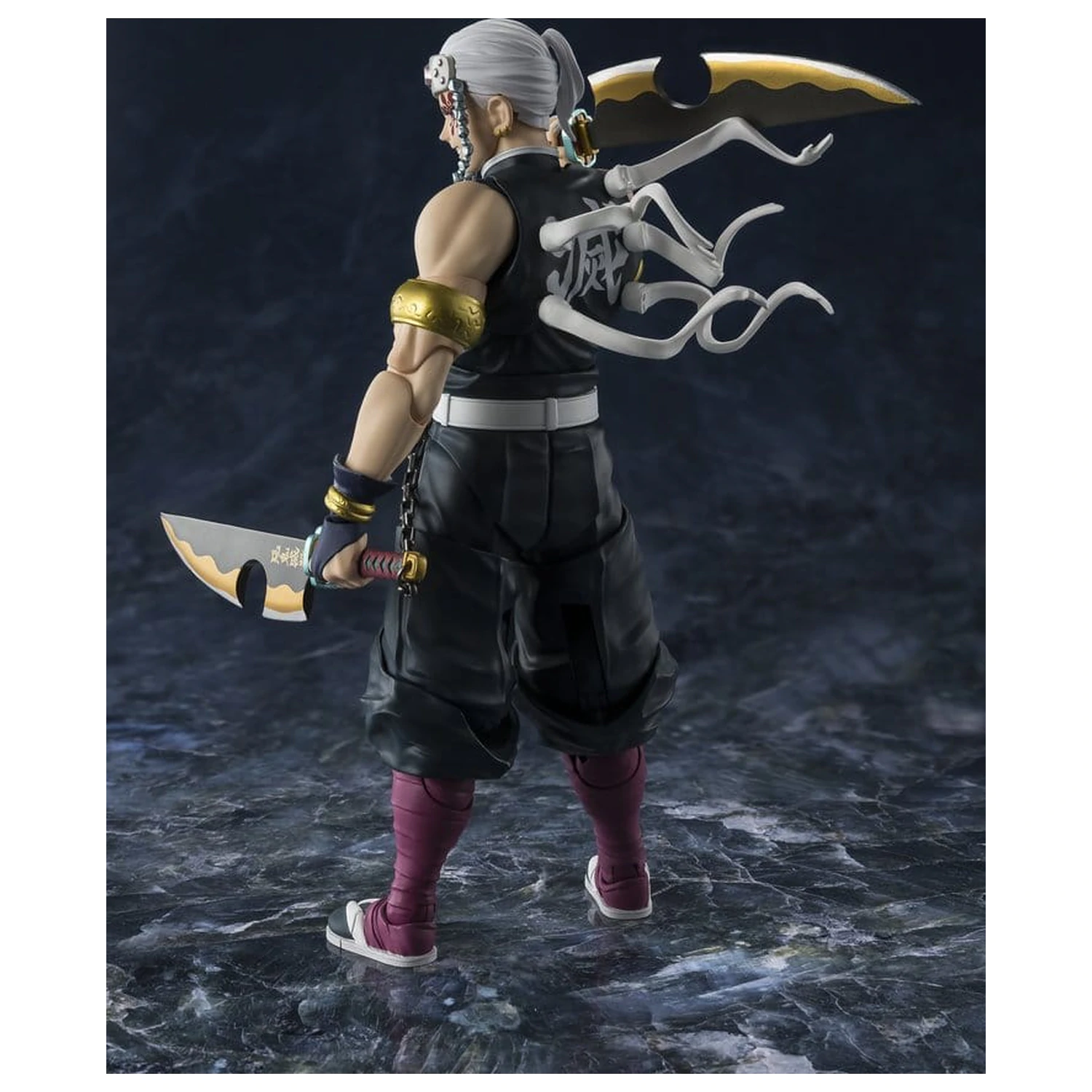 Demon Slayer: Kimetsu no Yaiba S.H.Figuarts akcijska figura Uzui Tengen 17 cm fotografija izdelka