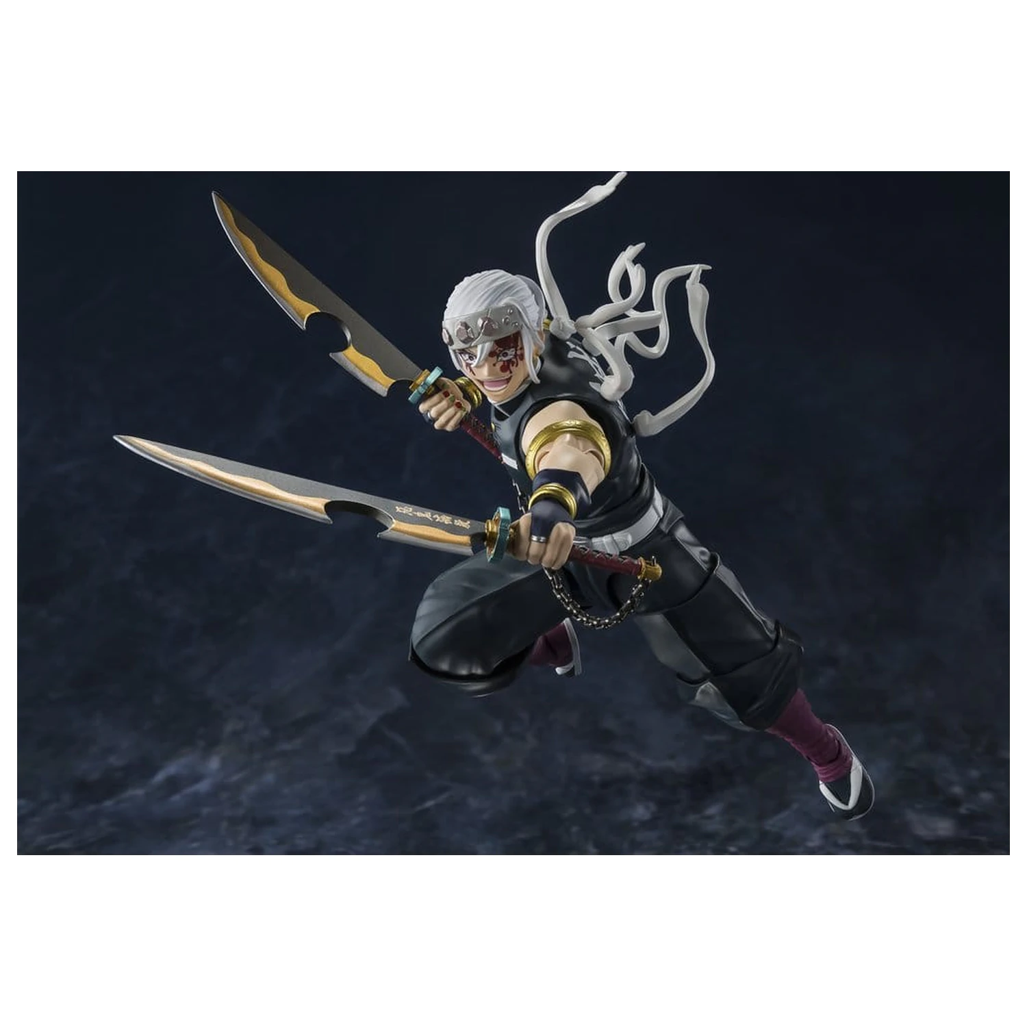 Demon Slayer: Kimetsu no Yaiba S.H.Figuarts akcijska figura Uzui Tengen 17 cm fotografija izdelka