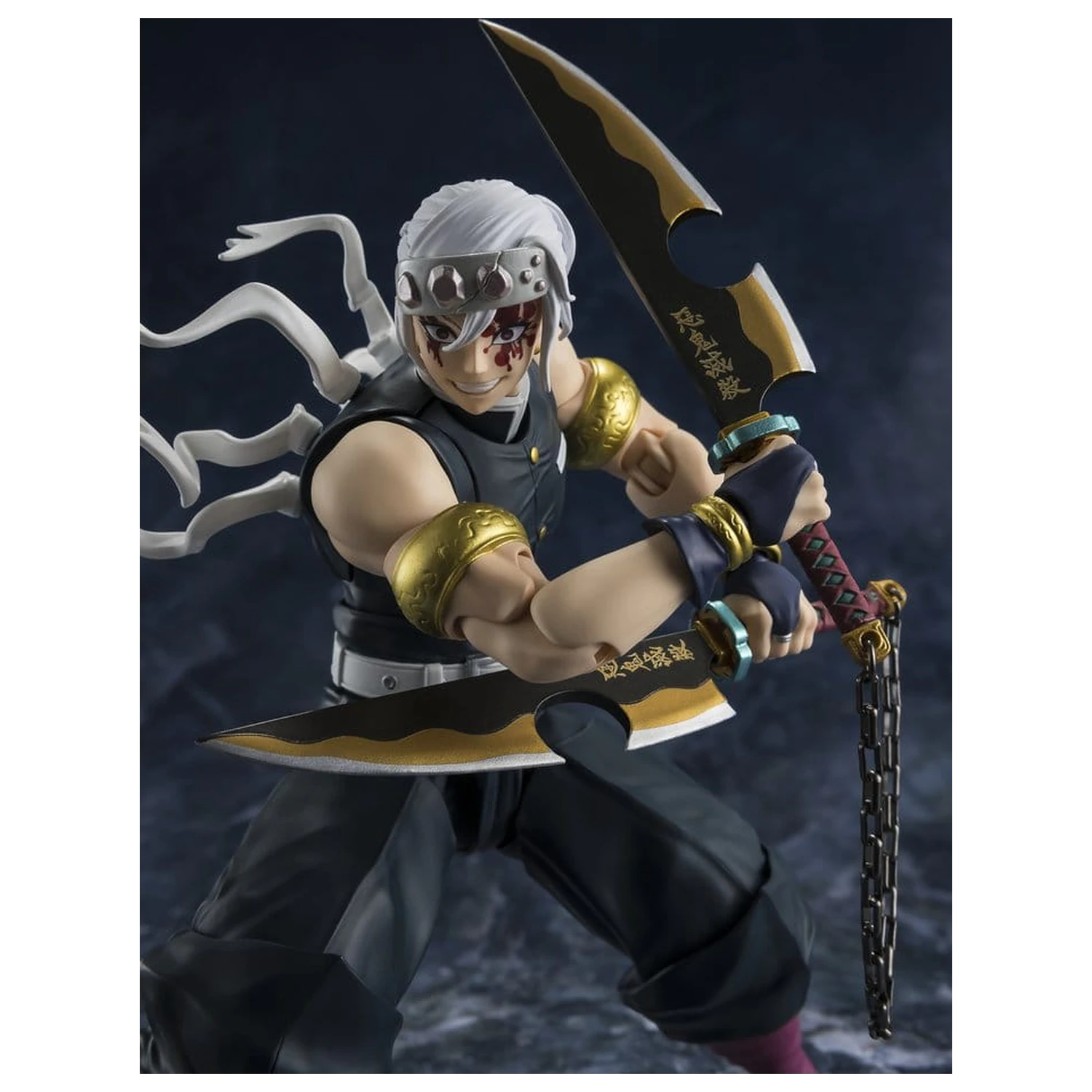 Demon Slayer: Kimetsu no Yaiba S.H.Figuarts akcijska figura Uzui Tengen 17 cm fotografija izdelka