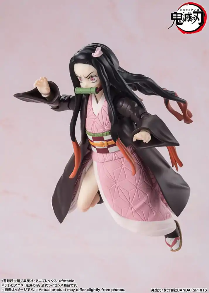 Demon Slayer: Kimetsu no Yaiba S.H. Figuarts Akcijska Figura Nezuko Kamado 13 cm fotografija izdelka