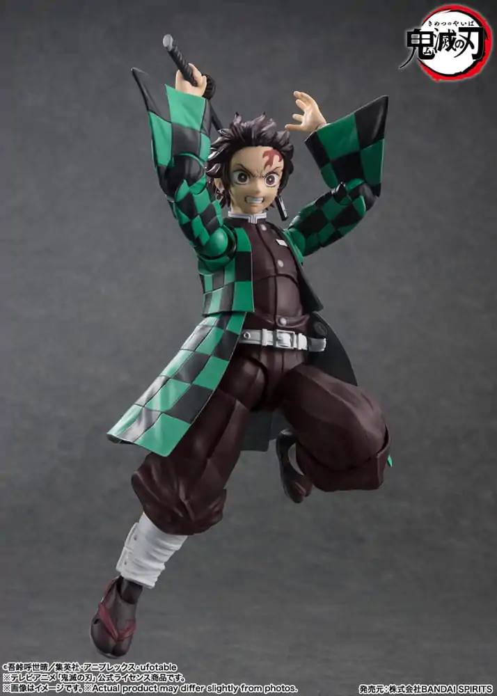 Demon Slayer: Kimetsu no Yaiba S.H. Figuarts Akcijska Figura Tanjiro Kamado 14 cm fotografija izdelka