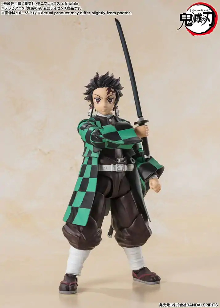 Demon Slayer: Kimetsu no Yaiba S.H. Figuarts Akcijska Figura Tanjiro Kamado 14 cm fotografija izdelka