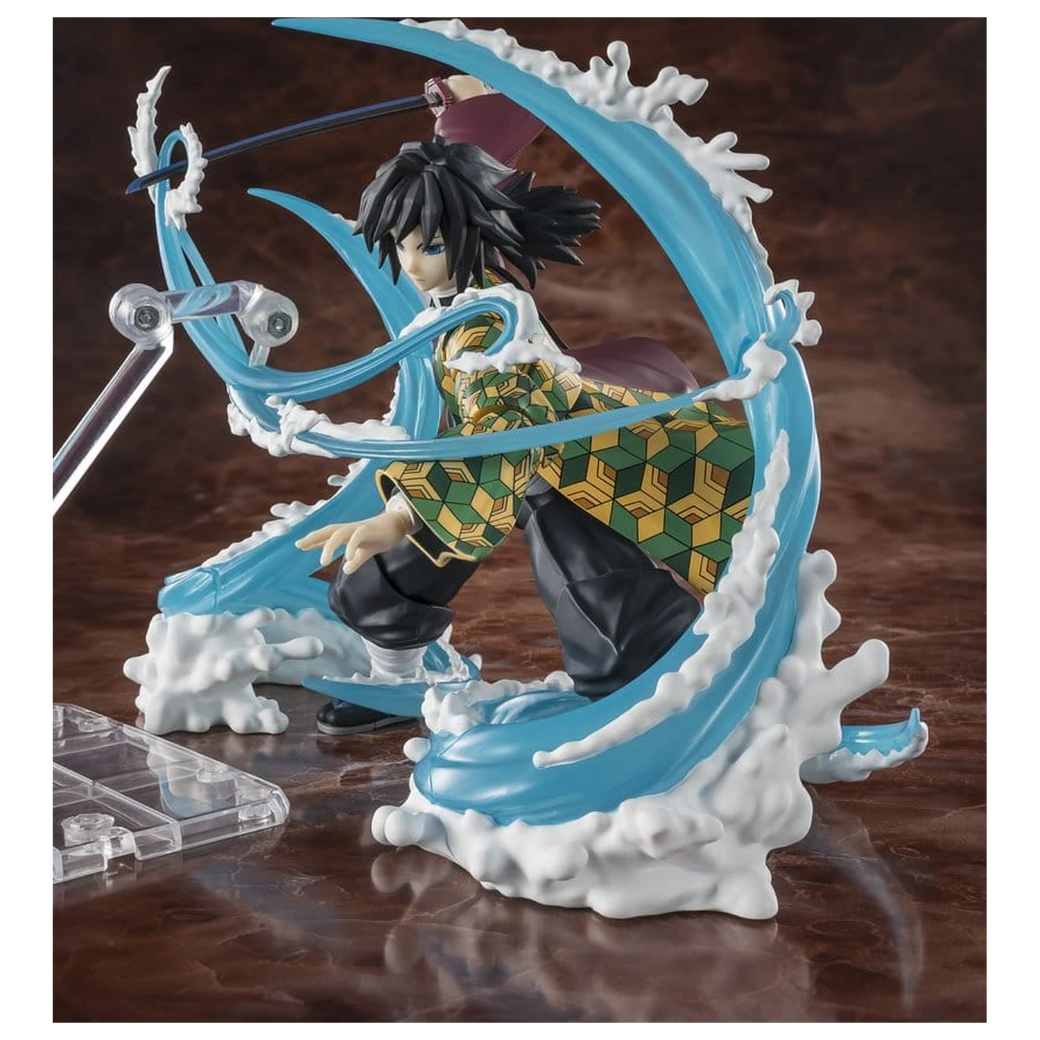 Demon Slayer: Kimetsu no Yaiba S.H. Figuarts Komplet dodatkov Tanjiro Kamado & Giyu Tomioka Water Breathing Option Parts Set fotografija izdelka