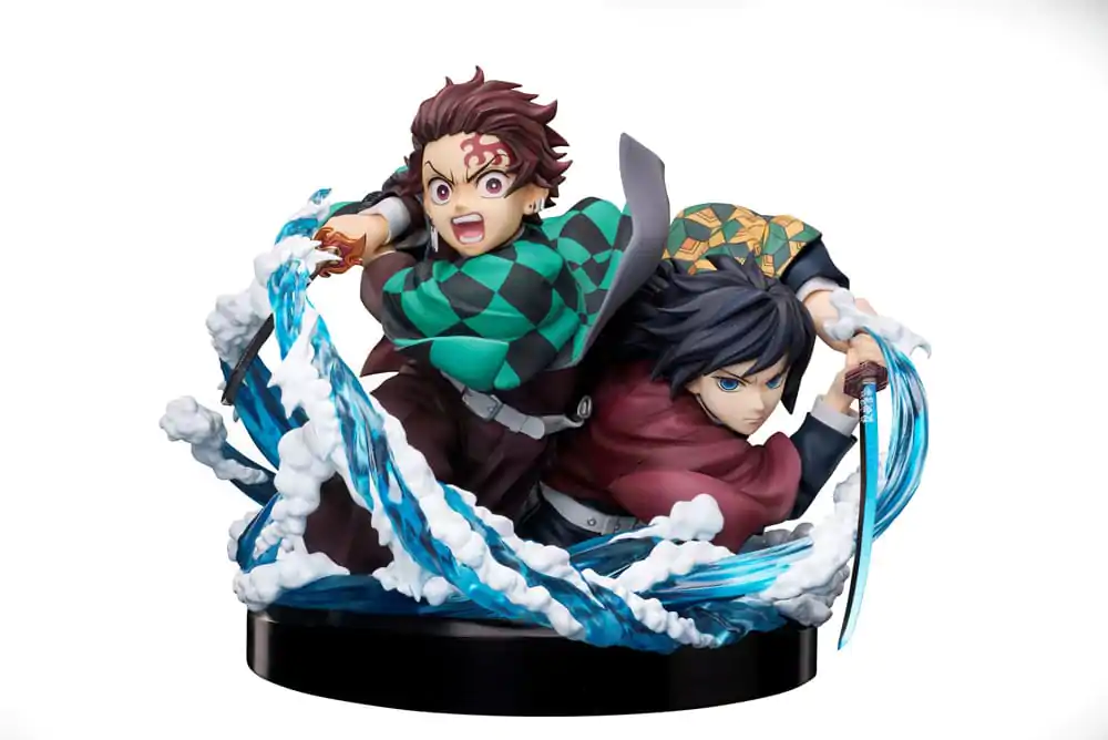 Demon Slayer: Kimetsu no Yaiba PVC kip Tanjiro & Giyuu 13 cm fotografija izdelka