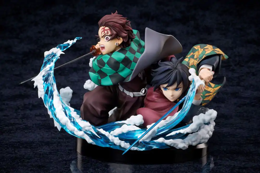 Demon Slayer: Kimetsu no Yaiba PVC kip Tanjiro & Giyuu 13 cm fotografija izdelka